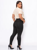 Kit 4 Peças para Gestante – Legging, Flare, Bermuda e Calça Montaria Cirrê | Pretas em Suplex, Confortáveis e Zero Transparência