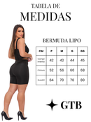 Short Lipo Feminino Cintura Alta com Efeito Modelador – Compressão Abdominal e Power Elastic