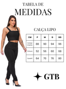 Calça Super Lipo Power Suplex | Cintura Alta | Elasticidade