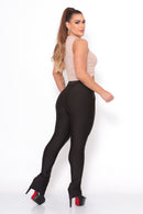 Black high waisted pants,
Black skinny pants for women,
Women's black fitted pants,
High waisted black pants,
Black women's stretch pants
