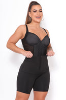 Short Lipo Feminino Cintura Alta com Efeito Modelador – Compressão Abdominal e Power Elastic